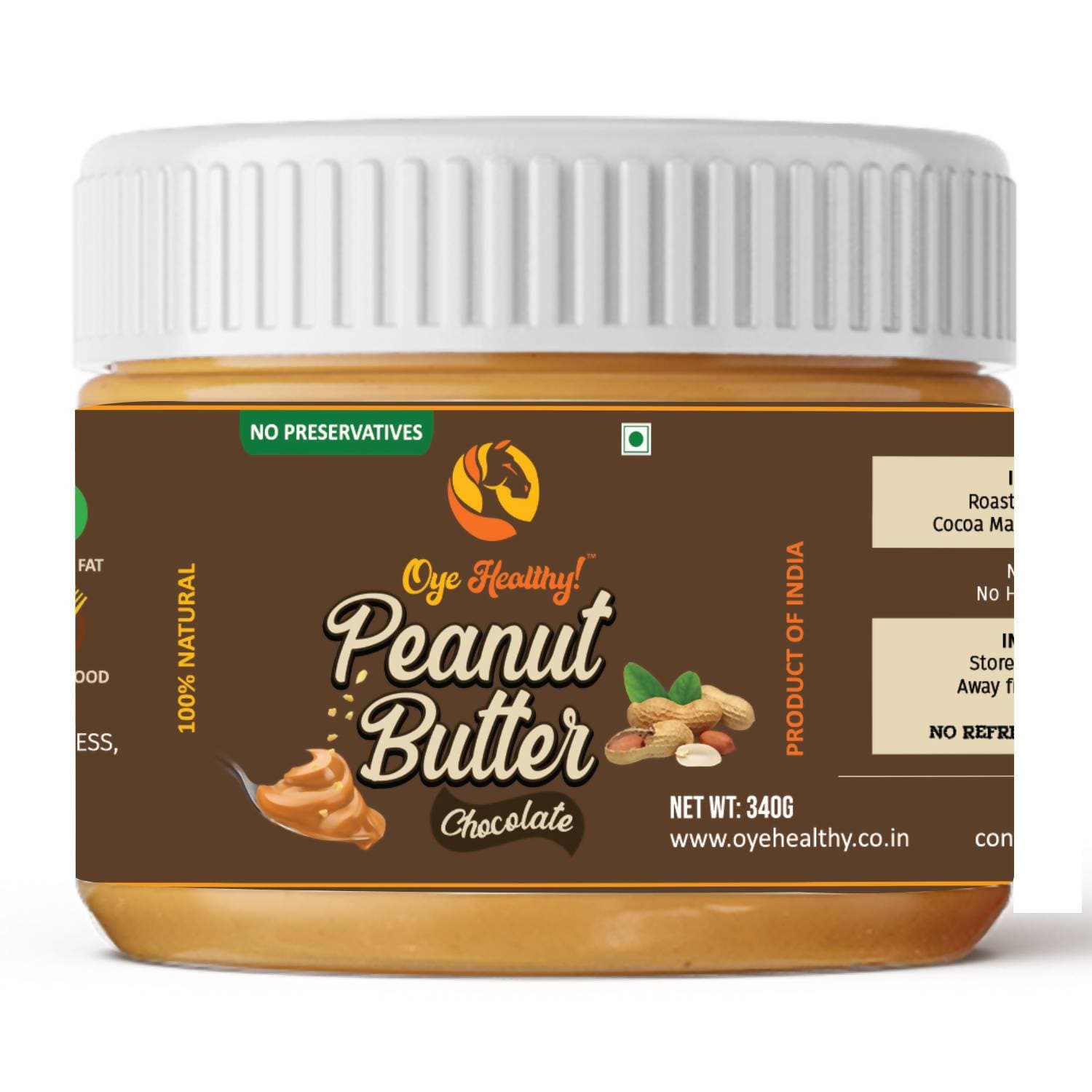 Oye Healthy Peanut Butter Natural Chocolate