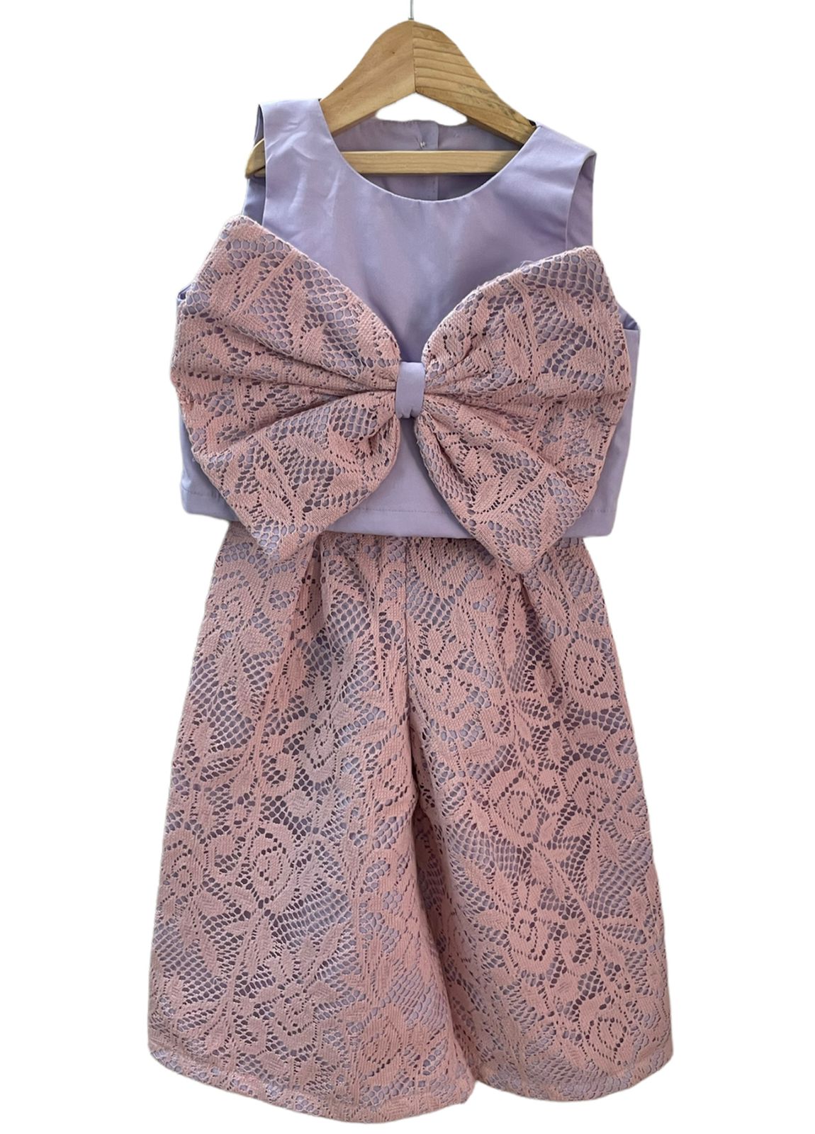 ArthLife Lavender And Pink Bow Co-Ord Set - Distacart