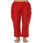 Thumbnail for Lagi Women's Red Poly silk Straight Embroidred Kurta & Pant (RO116B)