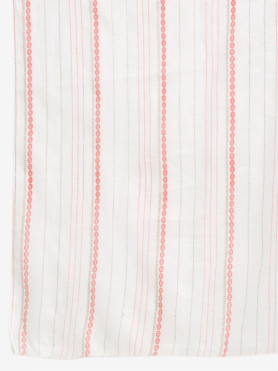Kalini Women White Printed Pure Cotton Kurta with Trousers & With Dupatta - Distacart