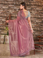 Thumbnail for Tikhi Imli Supernet Party Ready to Wear Saree - Distacart