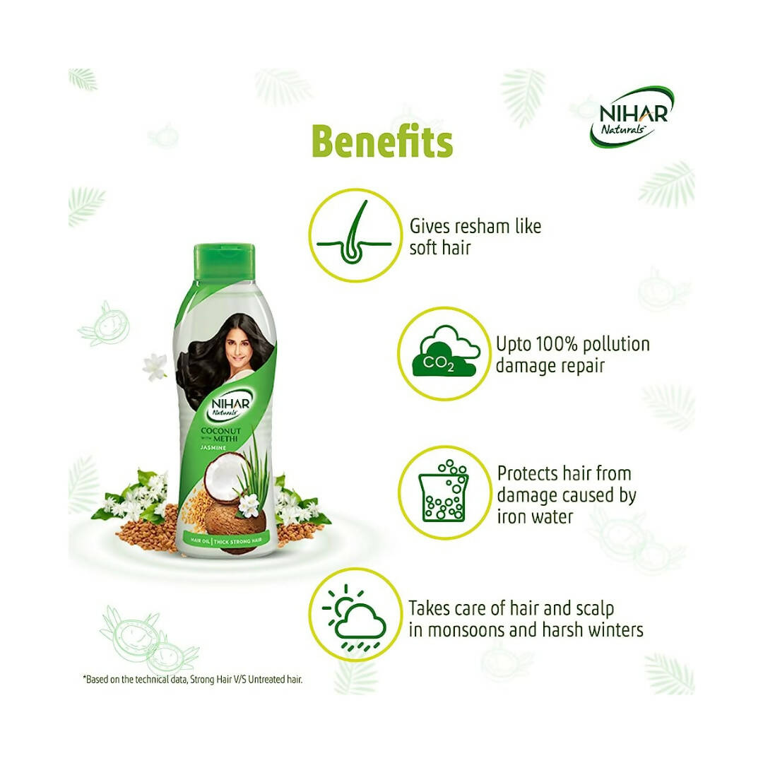 Nihar Naturals Jasmine Hair Oil - Distacart
