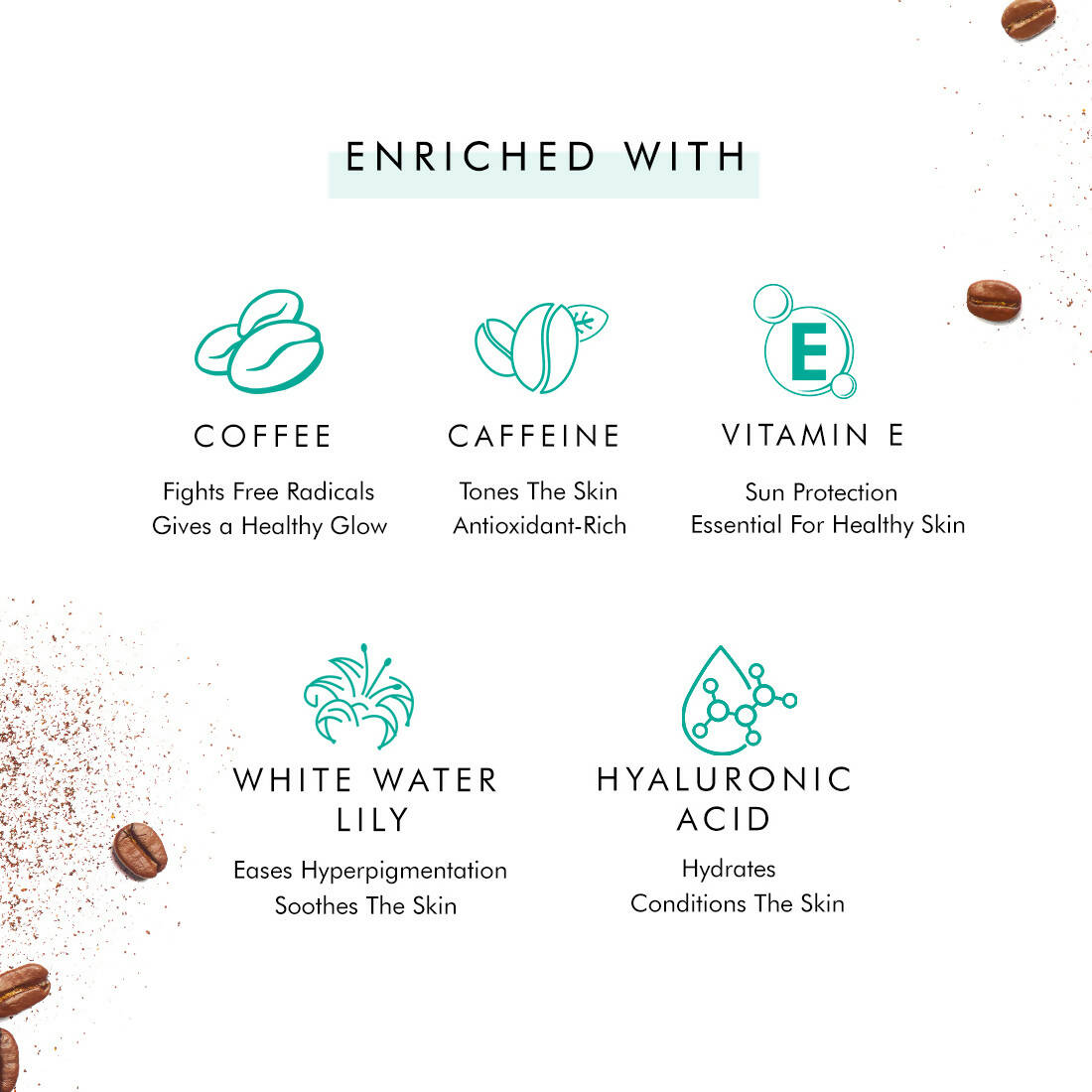 mCaffeine Raw Coffee Face Serum - Distacart