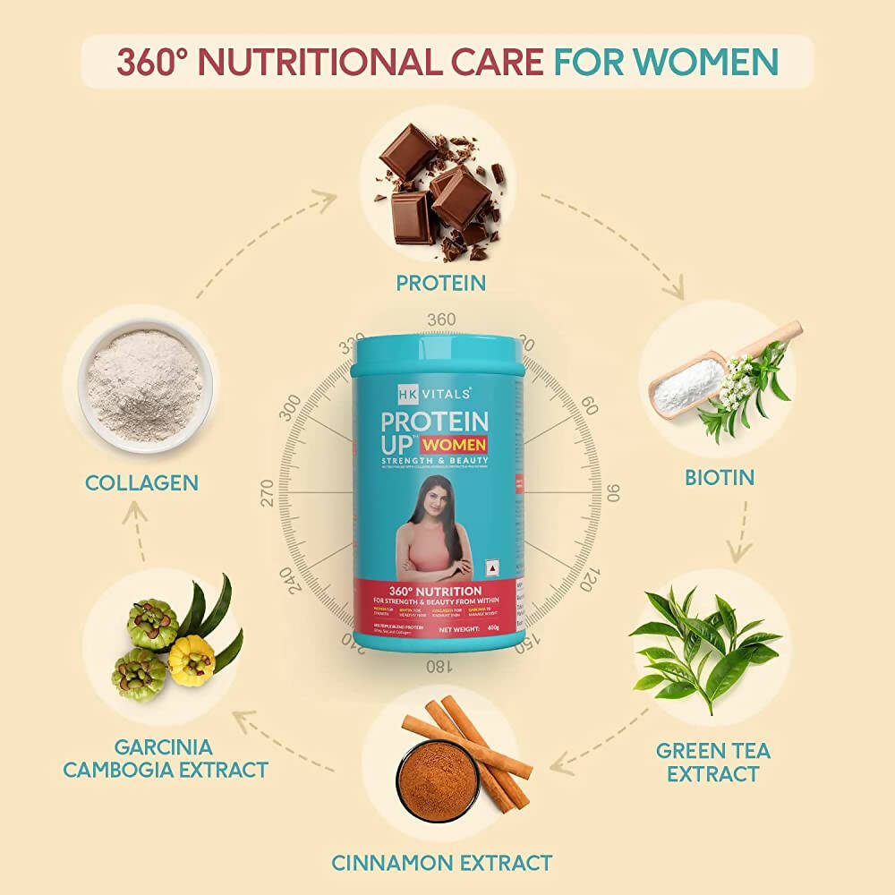HK Vitals ProteinUp Women-Chocolate Flavor - Distacart