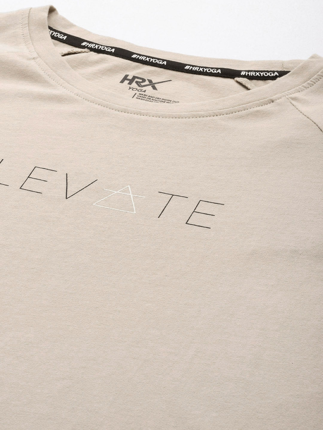 HRX by Hrithik Roshan Pure Cotton Yoga T-shirt - Distacart