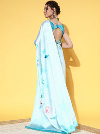 Thumbnail for Saree Mall Floral with Printed Border Saree - Distacart