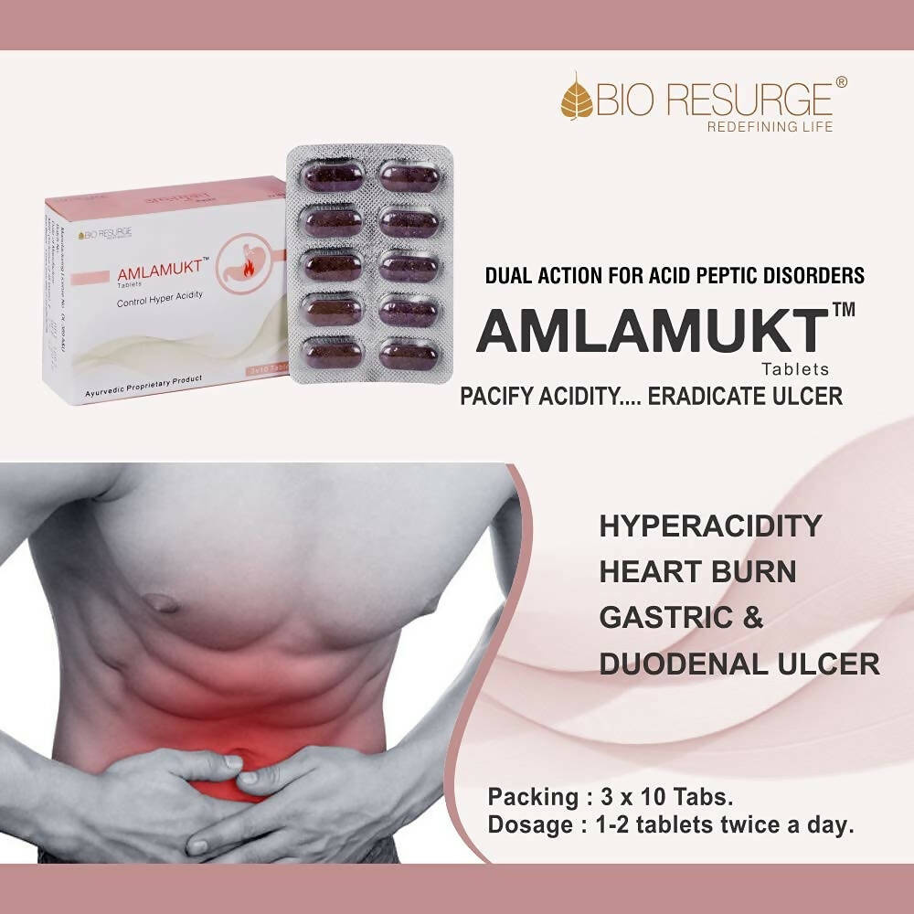 Bio Resurge Life AmlaMukt Tablets - Distacart
