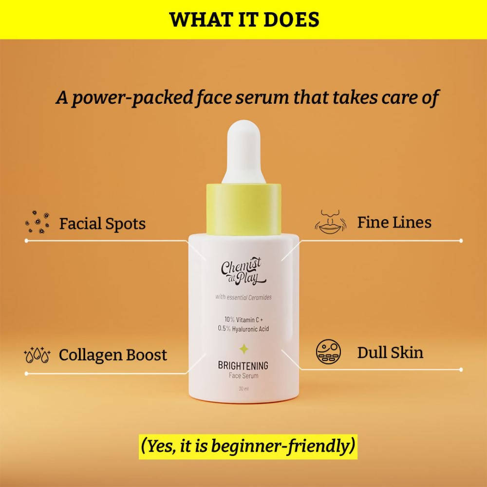 Chemist At Play Brightening Face Serum - Distacart