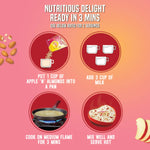 Thumbnail for Saffola Oats with Apple 'n' Almonds - Distacart