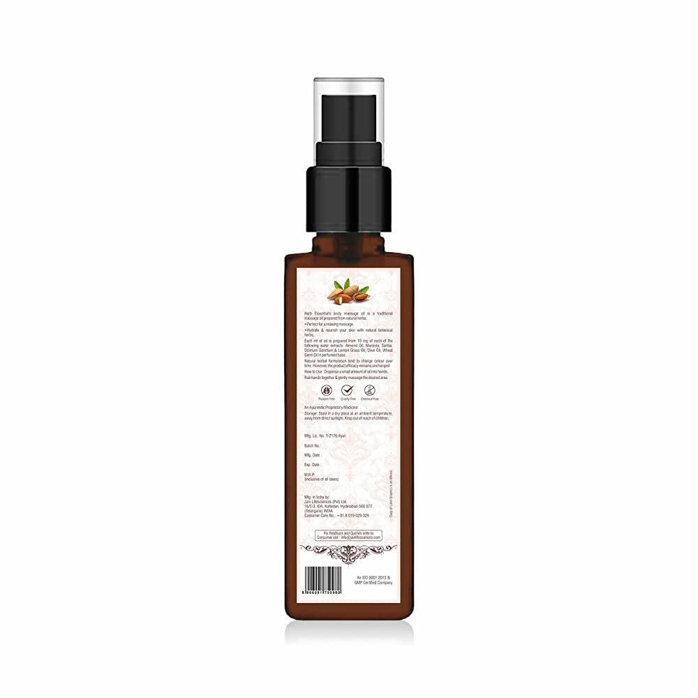 Herb Essential Body Massage Oil