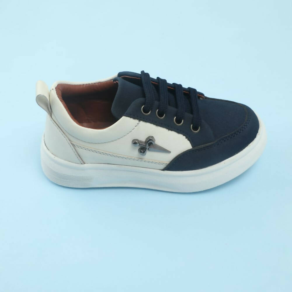 Tiny Bugs Boys Lace Up Casual Shoes - Blue - Distacart