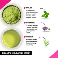 Thumbnail for Just Vedic Cramps & Bloating Drink Mix - Distacart
