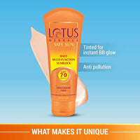 Thumbnail for Lotus Herbals Safe Sun Daily Multi-Function Sunblock Sunscreen SPF 70 - Distacart