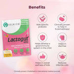 Thumbnail for Velbiom Lactogut Kidz Probiotics Powder Sachets - Orange Flavor - Distacart