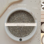 Thumbnail for Organic Ayurvedistan Chia Seeds - Distacart