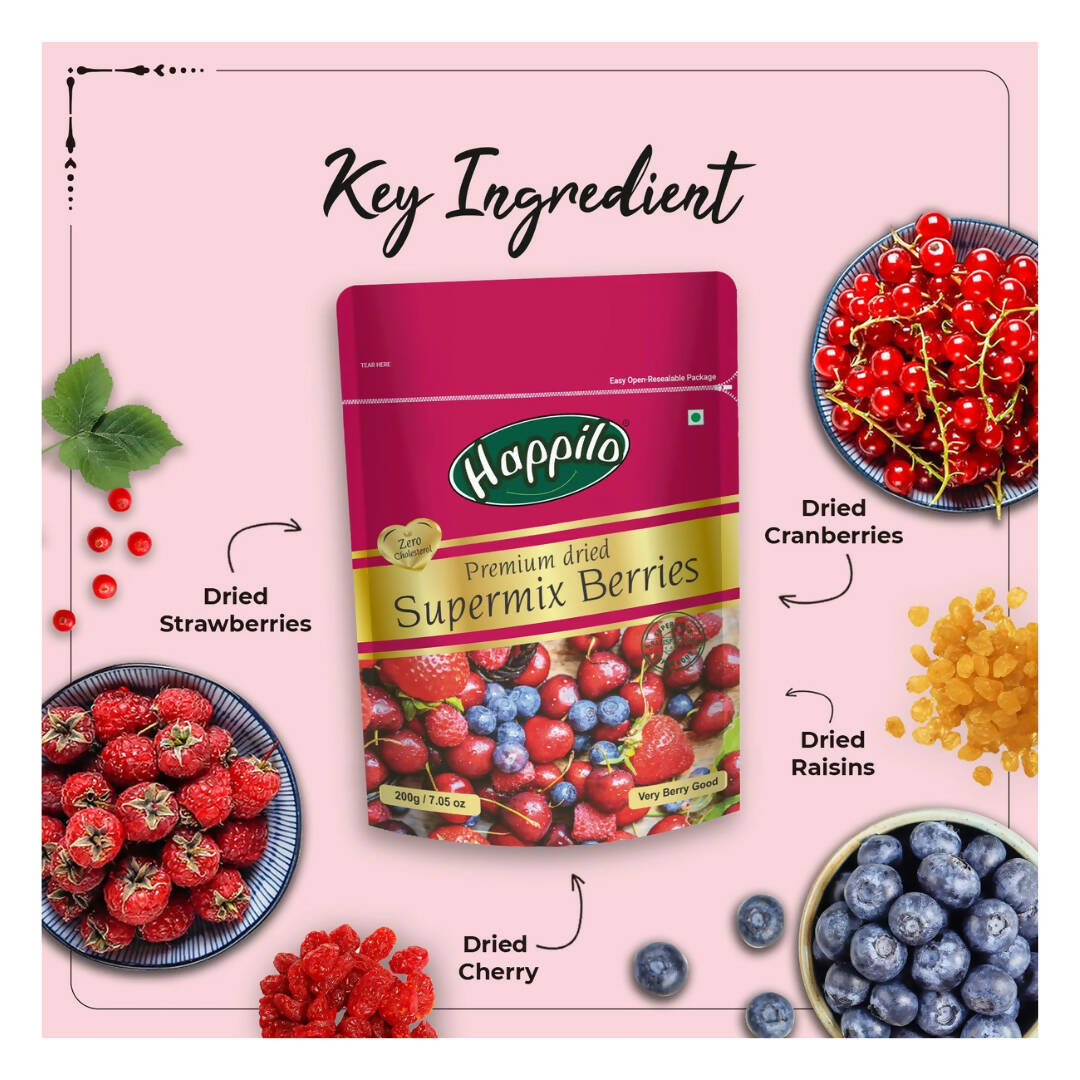 Happilo Healthy & Sweet Premium Dried Berries Mix - Distacart