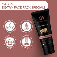 Thumbnail for The Man Company De-Tan Face Pack - Distacart