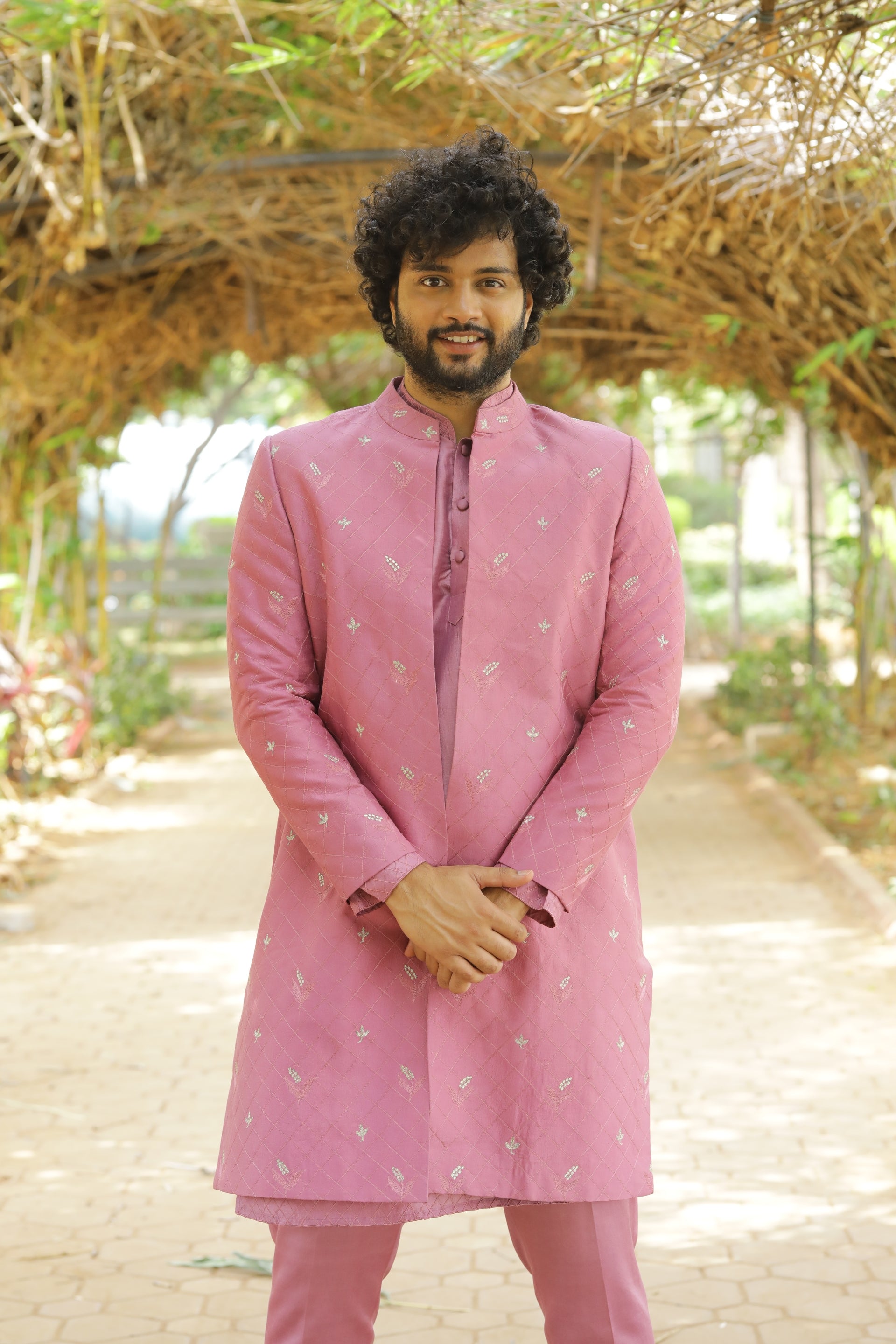 Frein Designer Kurta Jacket Set by Hilo Designs - Distacart