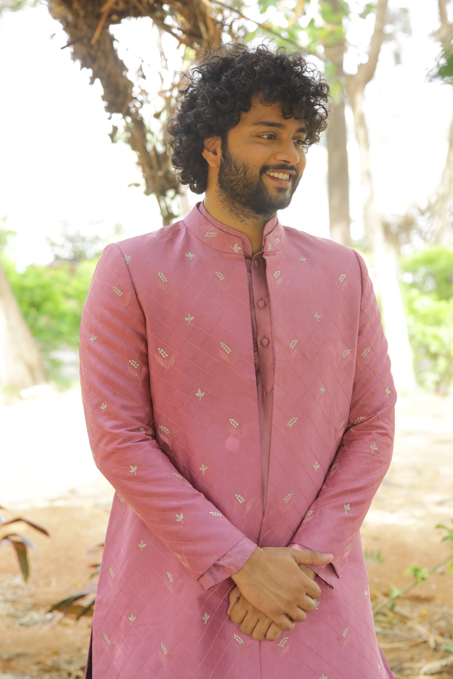 Frein Designer Kurta Jacket Set by Hilo Designs - Distacart