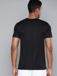 Thumbnail for HRX by Hrithik Roshan Solid Antimicrobial Training T-shirt - Distacart