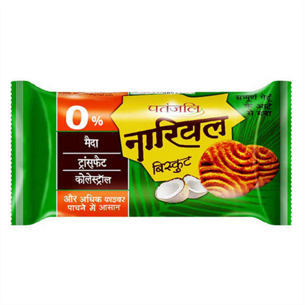 Patanjali Nariyal Biscuit (Pack of 10) - Distacart