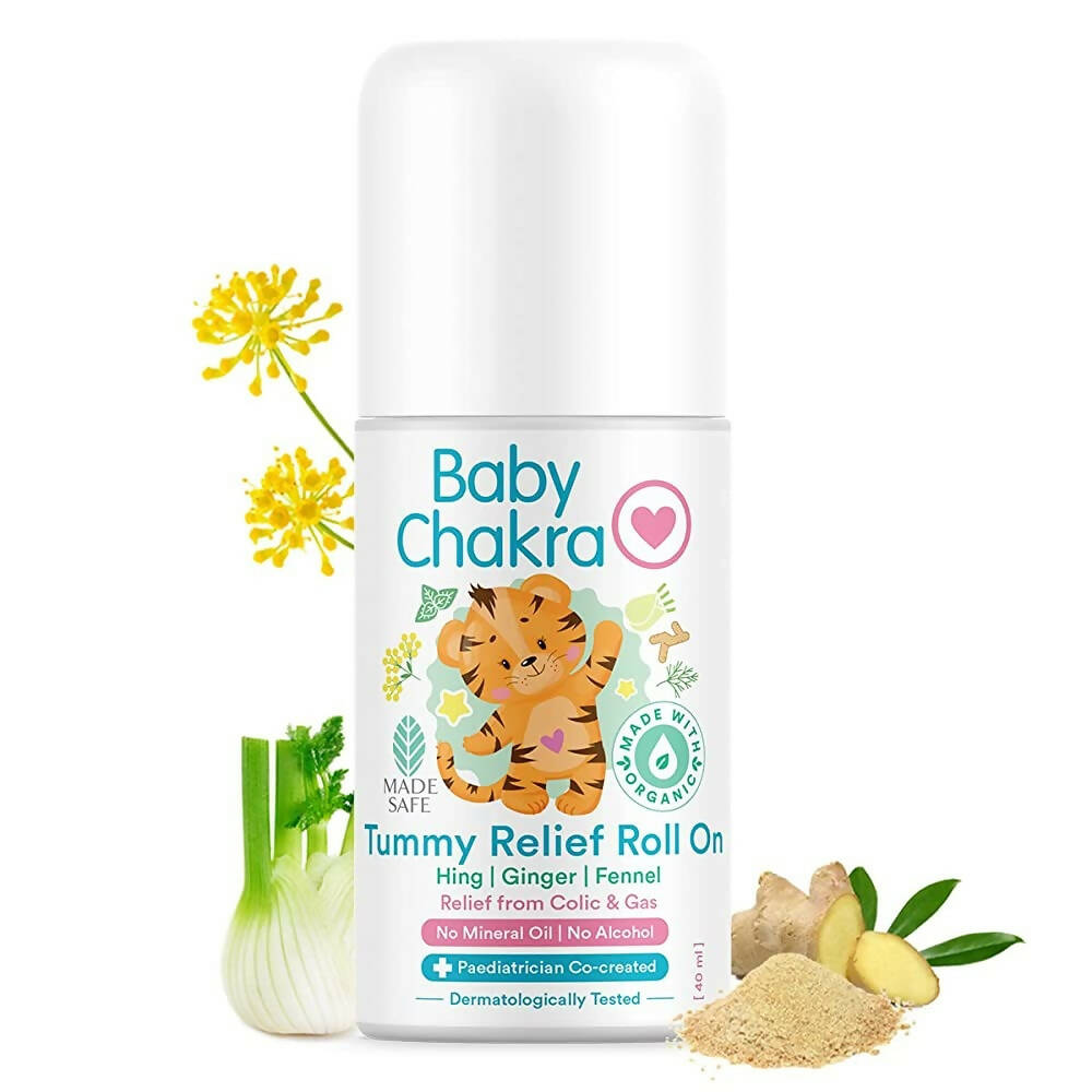 BabyChakra Tummy Relief Roll On & After Bite Roll on Combo - Distacart