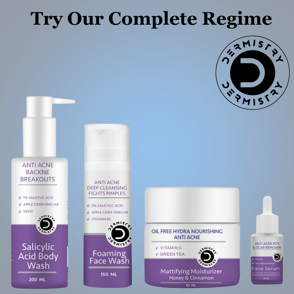 Dermistry Green Tea Vitamin C Oil Free Hydra Nourishing Mattifying Moisturizer Oily Acne Prone Skin - Distacart