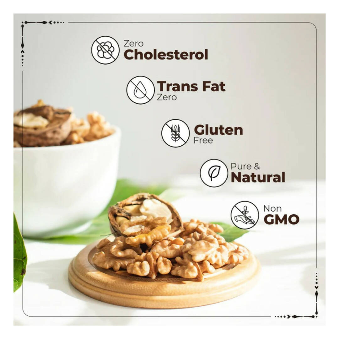 Happilo 100% Natural Kashmiri Walnut Kernels - Distacart