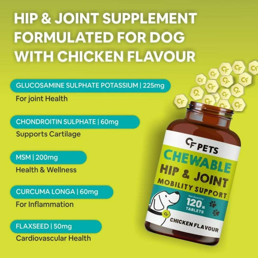Carbamide Forte Pets Chewable Hip and Joint Tablets - Distacart