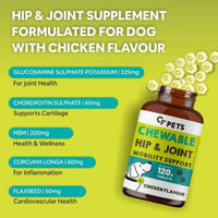 Thumbnail for Carbamide Forte Pets Chewable Hip and Joint Tablets - Distacart