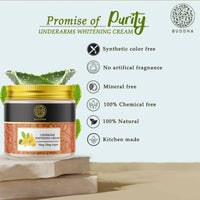 Thumbnail for Buddha Natural Underarm whitening cream - Helps to Lighten Dark, Discolored Underarms - Distacart