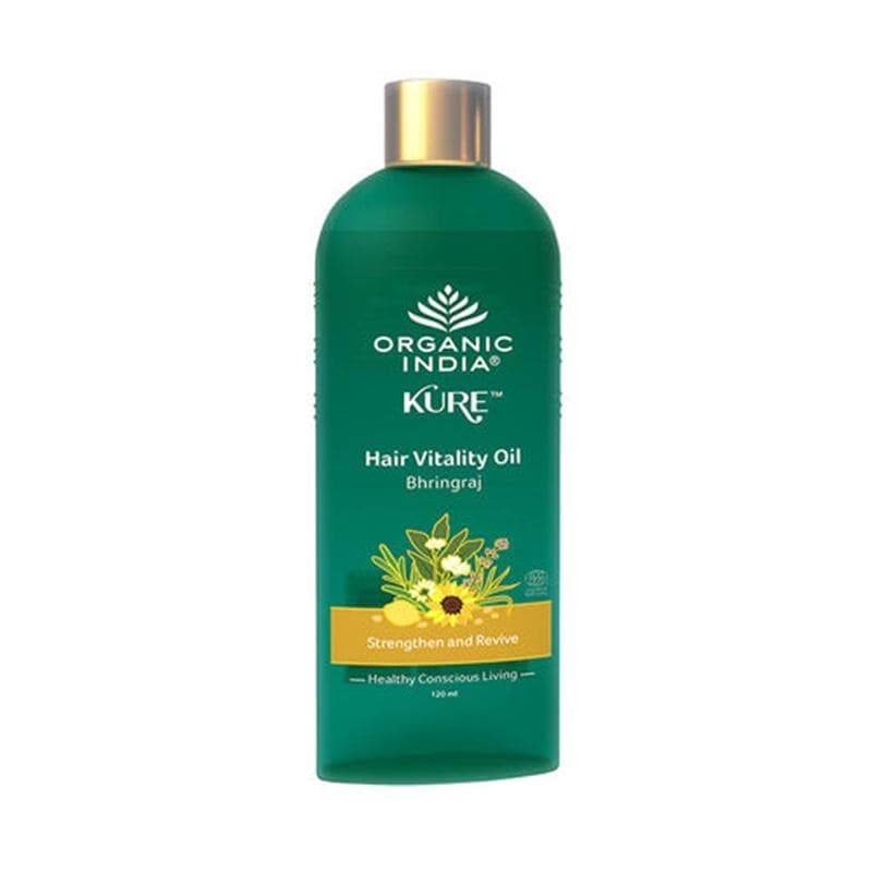 Organic India Hair Vitality Oil Bhringaraj - Distacart
