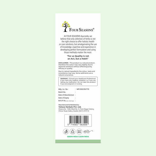 Four Seasons Aloevera Juice - Distacart