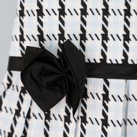 Thumbnail for Pink Cow Fashions Box Print Dress With Bow - Distacart
