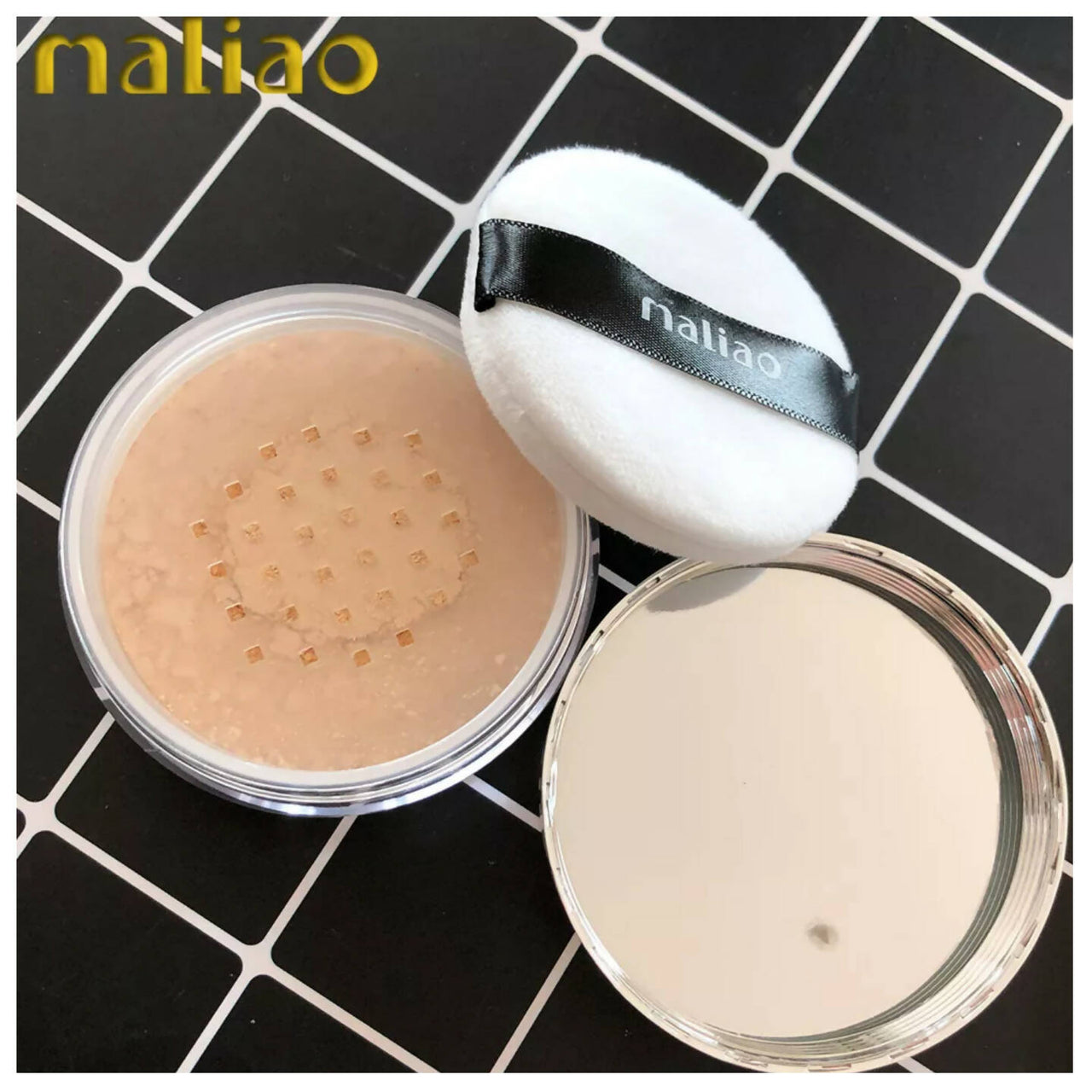 Maliao Professional Matte Look Light Crystal Mineral Loose Powder - Distacart