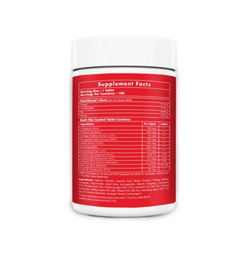 Nutrisouk Solo Test Gear Tablets - Distacart