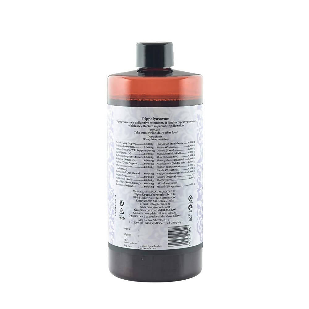 Bipha Ayurveda Pippalyasavam - Distacart