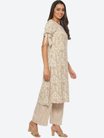 Thumbnail for Biba Women Ethnic Motifs Printed Kurta with Palazzos - Distacart