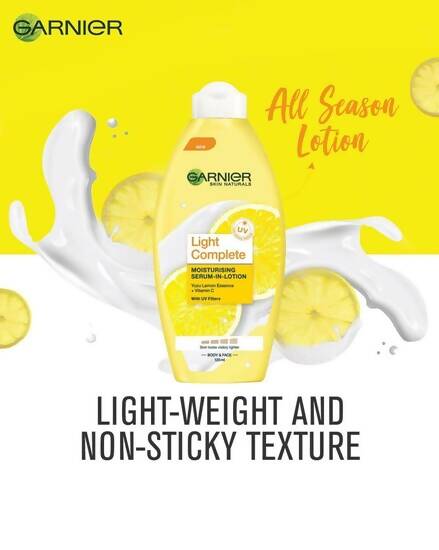 Garnier Light Complete Moisturising Serum-in-Lotion - Distacart