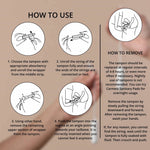 Thumbnail for Carmesi 100% Organic Cotton Tampons - Distacart