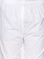 Thumbnail for Sethukrishna Boys Gold-Coloured & White Kurta with Pyjamas - Distacart