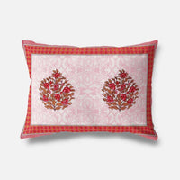 Thumbnail for Queen Size 230x270 Cms Jaipuri Hand Block Printed Traditional 144TC Cotton Bedsheet with 2 Pillow Covers - Distacart