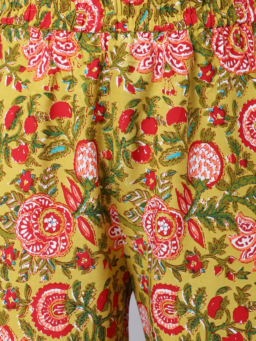 Khushal K Women Gotta Patti Kaftan Kurta with Trousers - Distacart