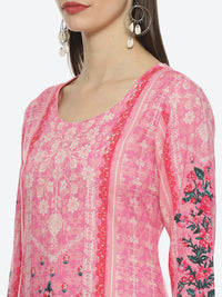 Thumbnail for Biba Women Floral Printed Straight Kurta - Distacart