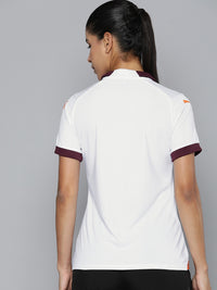Thumbnail for Puma Typography Manchester City 23/24 Away Polo Collar Drycell Football T-shirt - Distacart