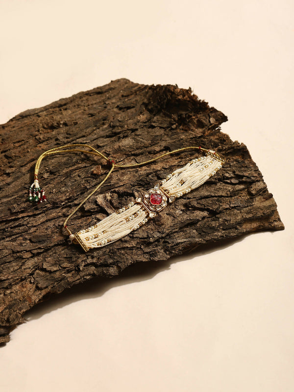 Women's Gold-Plated Necklace - Ruby Raang - Distacart