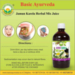 Thumbnail for Basic Ayurveda Jamun Karela Herbal Mix Juice Directions