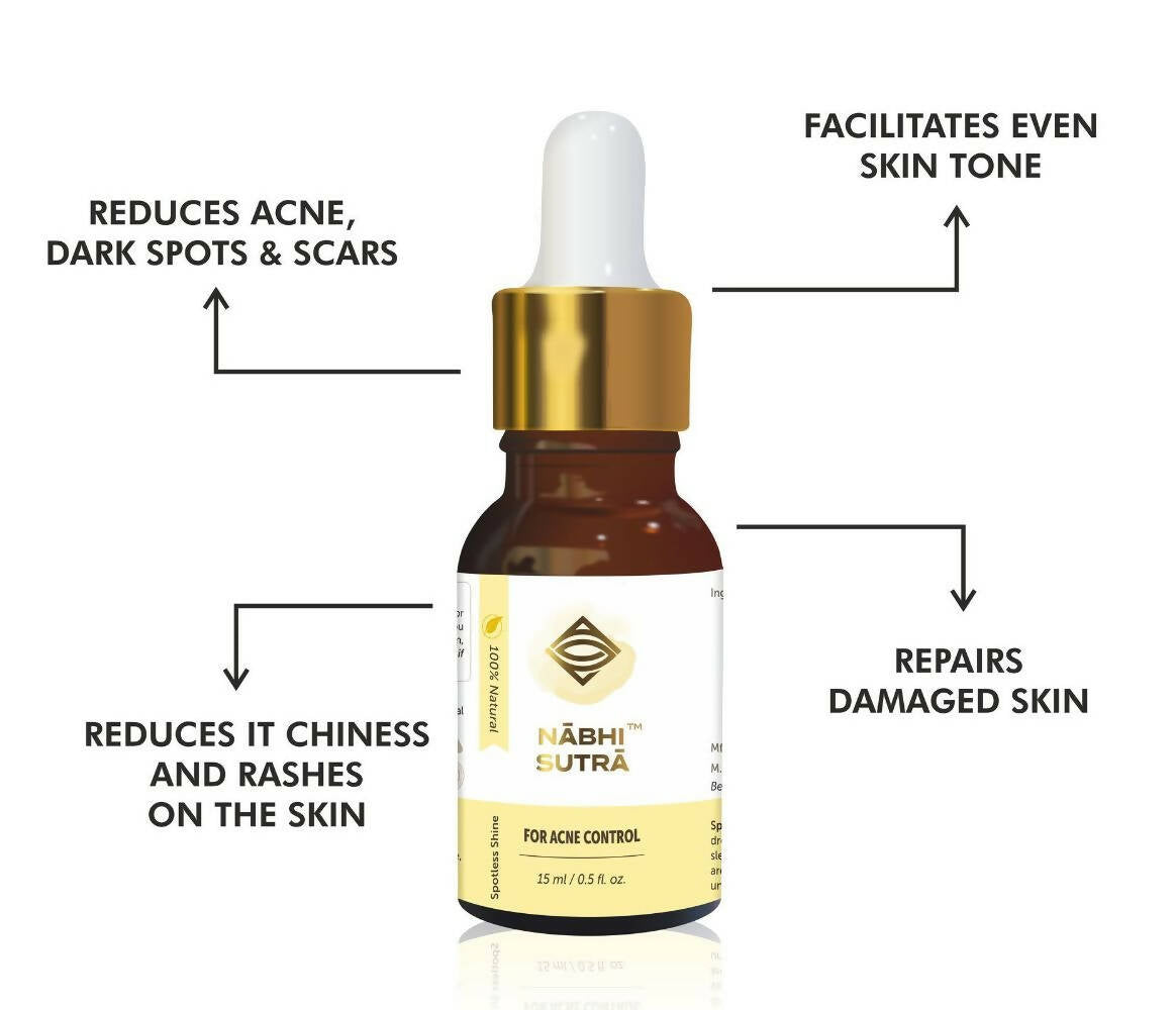 Nabhi Sutra Acne Control-Belly Button Oil - Distacart