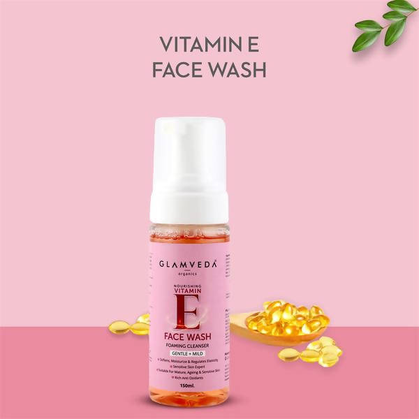 Glamveda Vitamin E Gentle Foaming Face Wash