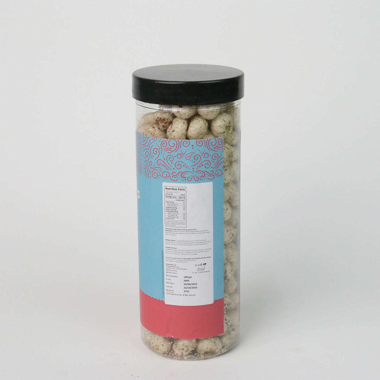 Dibha - Honest Snacking Salt & Pepper Makhana - Distacart